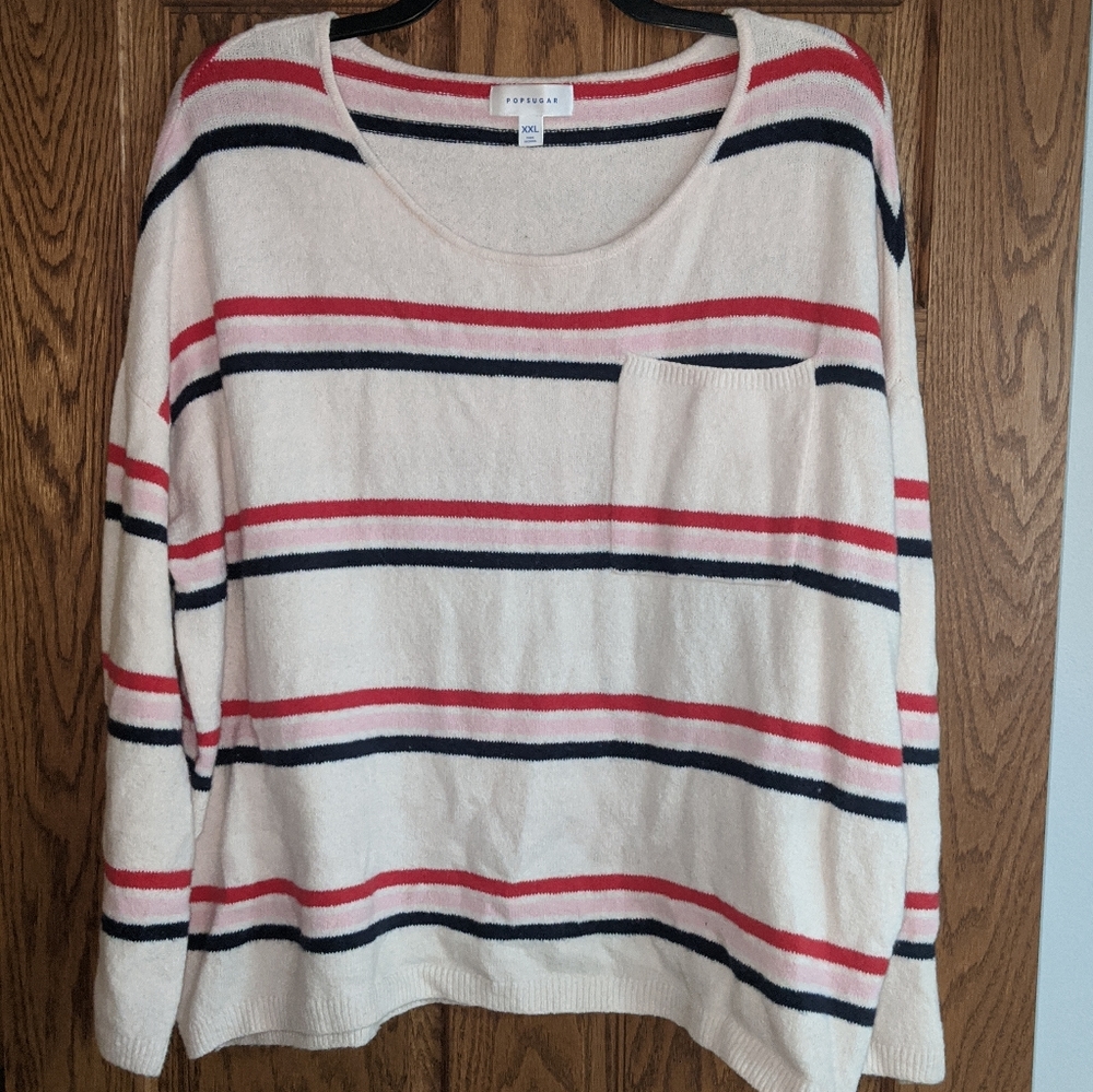 Pop sugar striped sweater